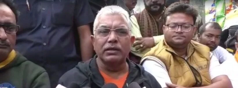 আগের রাজ্যপালের সঙ্গে বনিবনা ছিল বিজেপির, নতুন রাজ্যপাল কেমন হবেন? নদিয়ায়  জানালেন দিলীপ ঘোষ