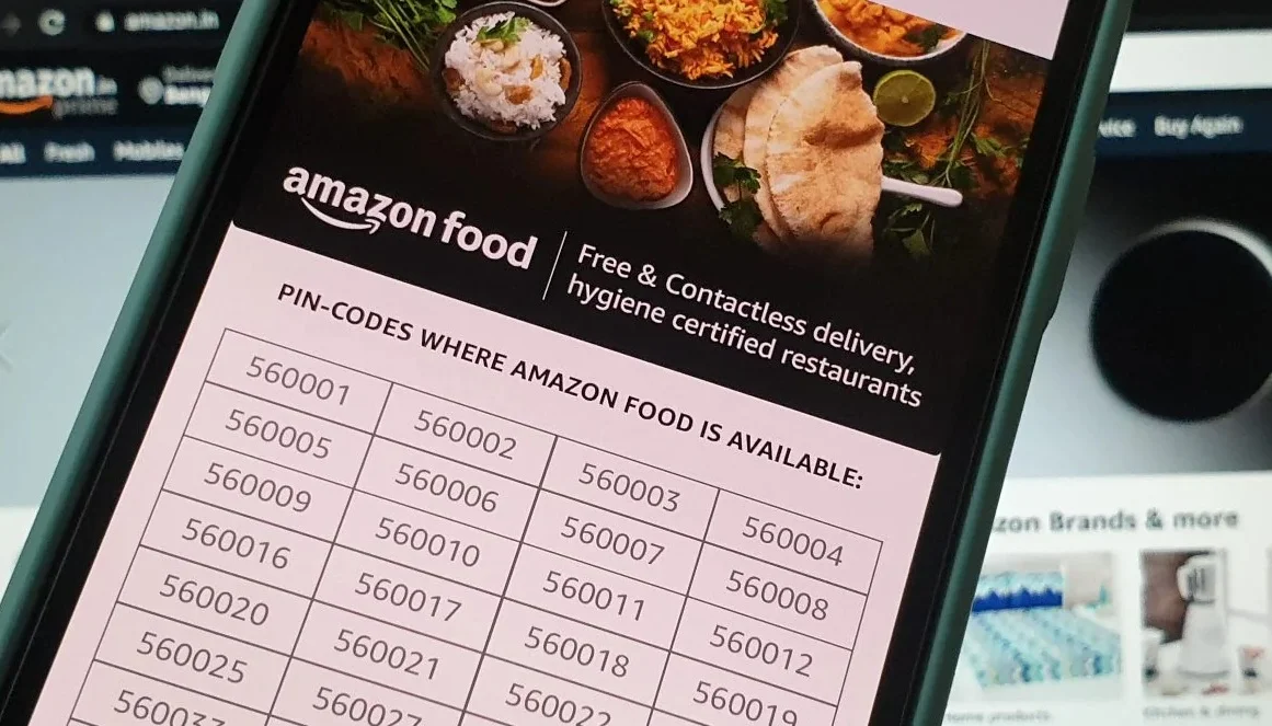 ভারতে খাদ্য পরিষেবা বন্ধ করার সিন্ধান্ত নিল অ্যামাজন