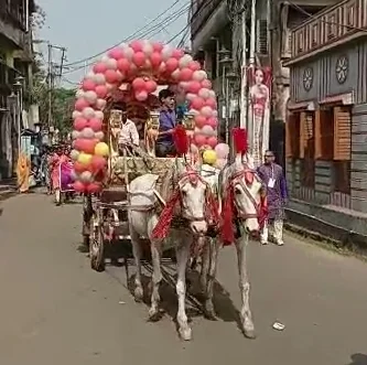 শিশু দিবসের প্রাক্কালে  কচিকাঁচাদের  নিয়ে মহা মিছিল হাওড়ায়