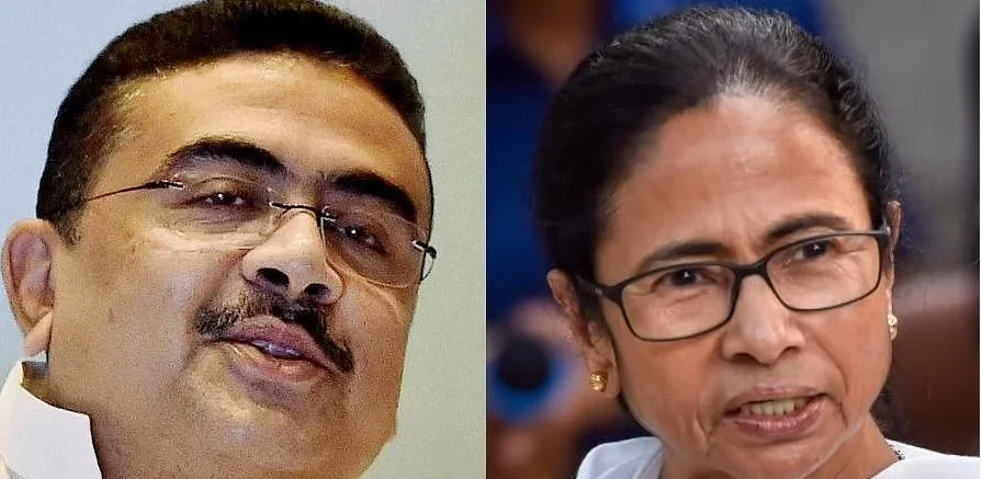 পা ছুঁয়ে প্রণাম শুভেন্দুর, দিদি বললেন 'ছোটো ভাই