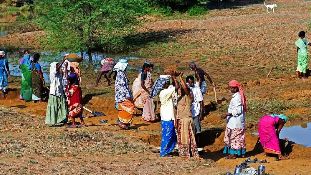 ১০০ দিনের কাজ প্রকল্পে কেন্দ্রীয় সরকার টাকা না দেওয়ায় বাংলার ৩০ লাখ পরিবার কর্মহীন