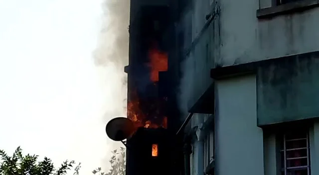 নিউটাউনে গ্যাস সিলিন্ডার ফেটে বিস্ফোরণ, ঘটনাস্থলে দমকলের ৫টি ইঞ্জিন