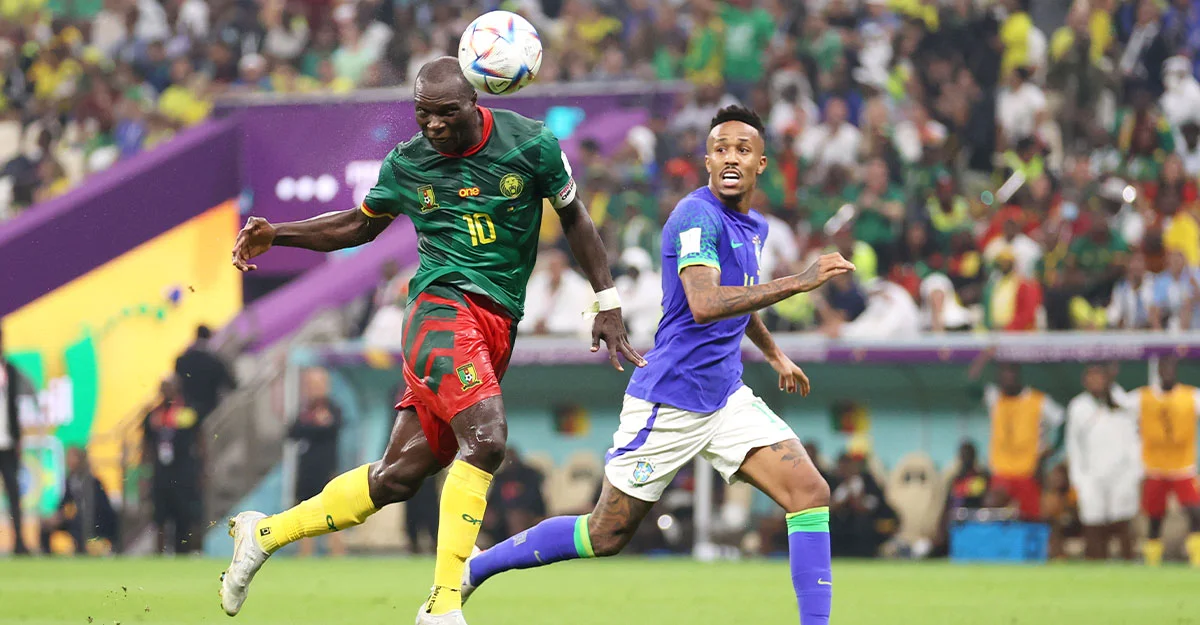 ব্রাজিলের হারের ম্যাচে নজির ক্যামেরুনের আবু বকরের