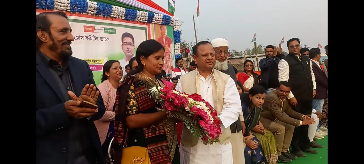 পাখির চোখ উত্তর দিনাজপুর, ত্রিস্তর পঞ্চায়েত নির্বাচনকে ঘিরে বিশাল জনসভা