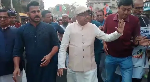 রাজ্যের প্রতি কেন্দ্রের বঞ্চনা, হাওড়ায় মহামিছিল তৃণমূল যুব কংগ্রেসের উদ্যোগে