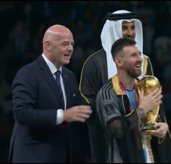 ফ্রান্সকে হারিয়ে বিশ্বকাপ জয়ী মেসির আর্জেন্টিনা