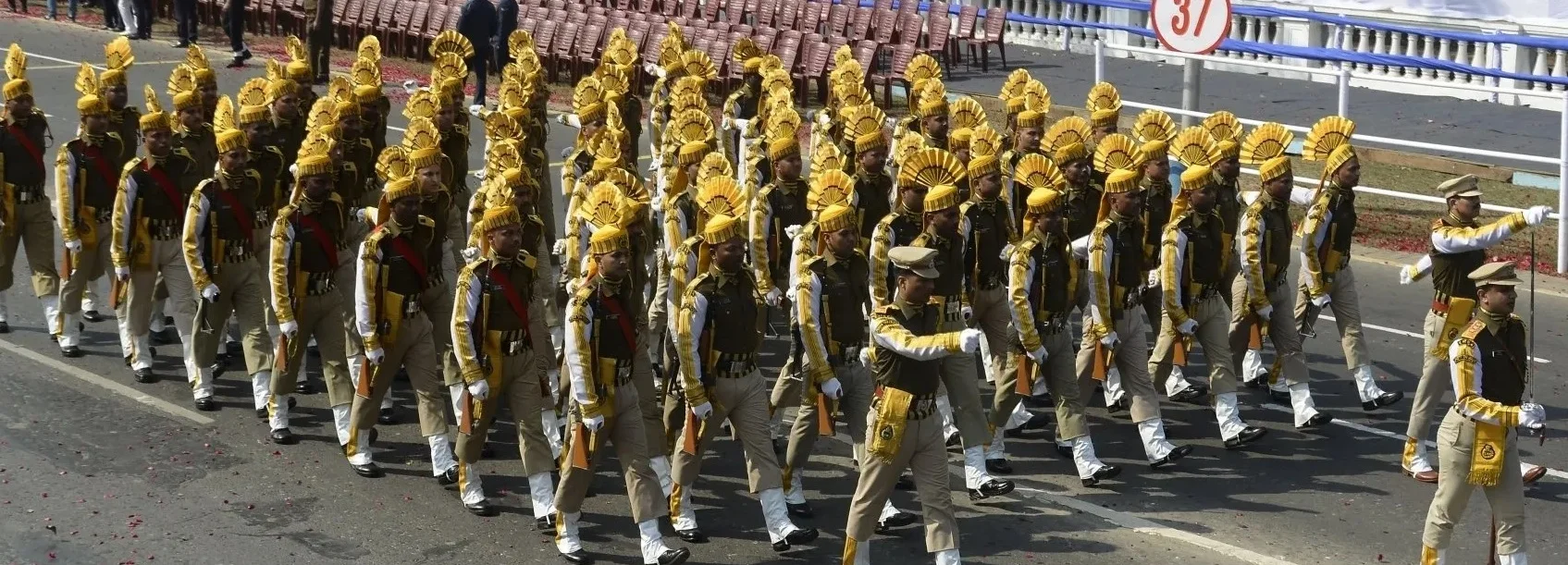 শুরু হল প্রজাতন্ত্র দিবসের প্রস্তুতিতে মহড়া
