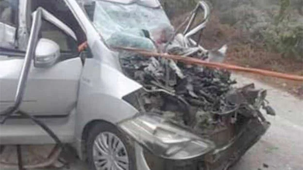 দার্জিলিং যাওয়ার পথে ভয়াবহ দুর্ঘটনা, নিহত দুই , আহত পাঁচ পর্যটক