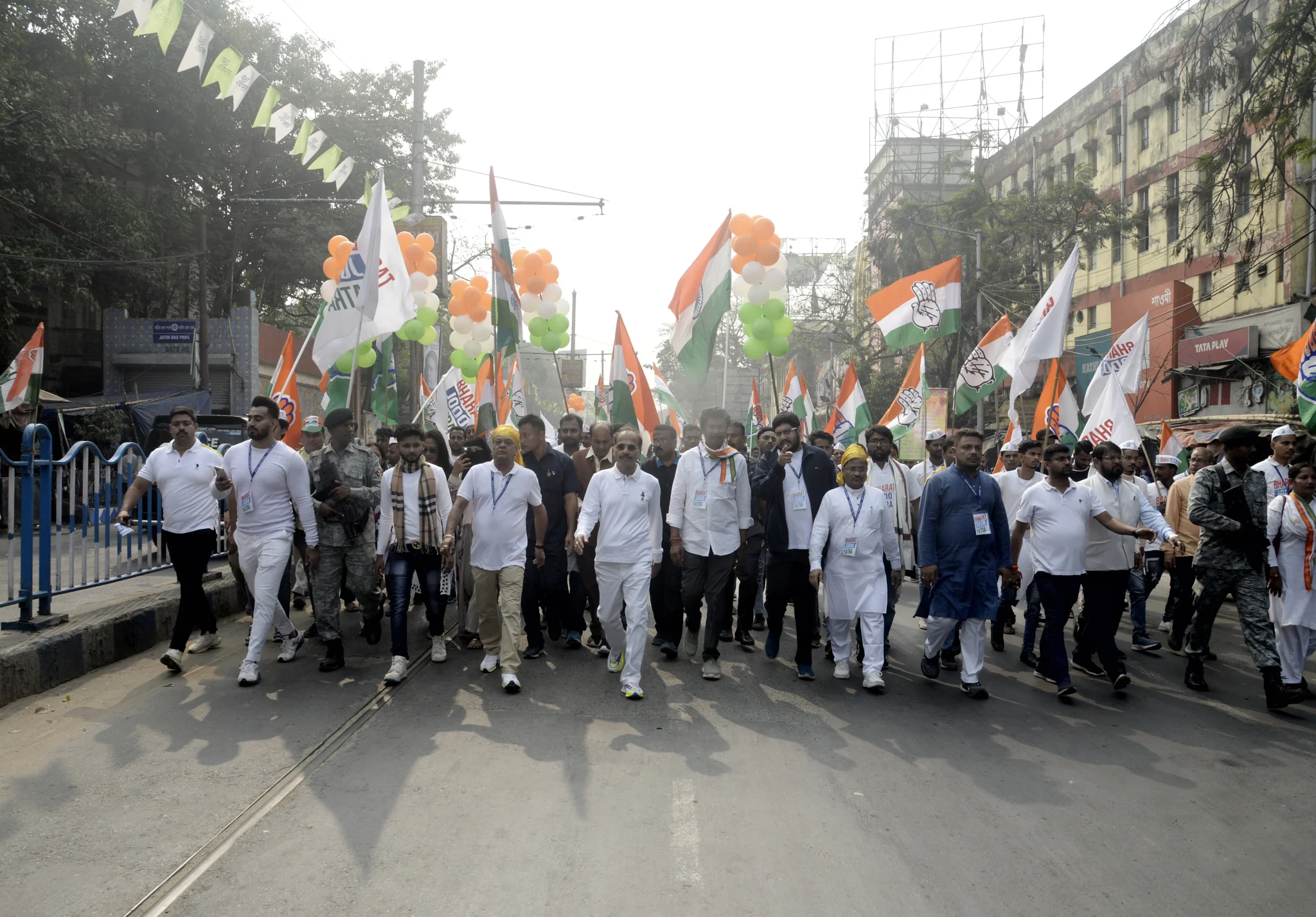 কলকাতায় ভারত জোড়ো যাত্রা, ব্যাপক সাড়া দেখে আপ্লুত প্রদেশ কংগ্রেস