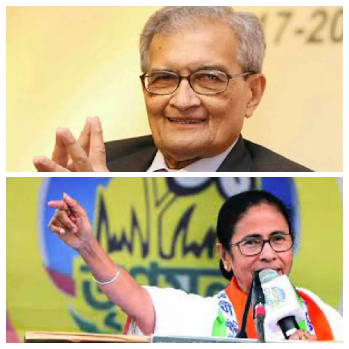 মমতা বন্দ্যোপাধ্যায়ের প্রধানমন্ত্রী হওয়ার যোগ্যতা রয়েছে মন্তব্য  অমর্ত্য সেনের  