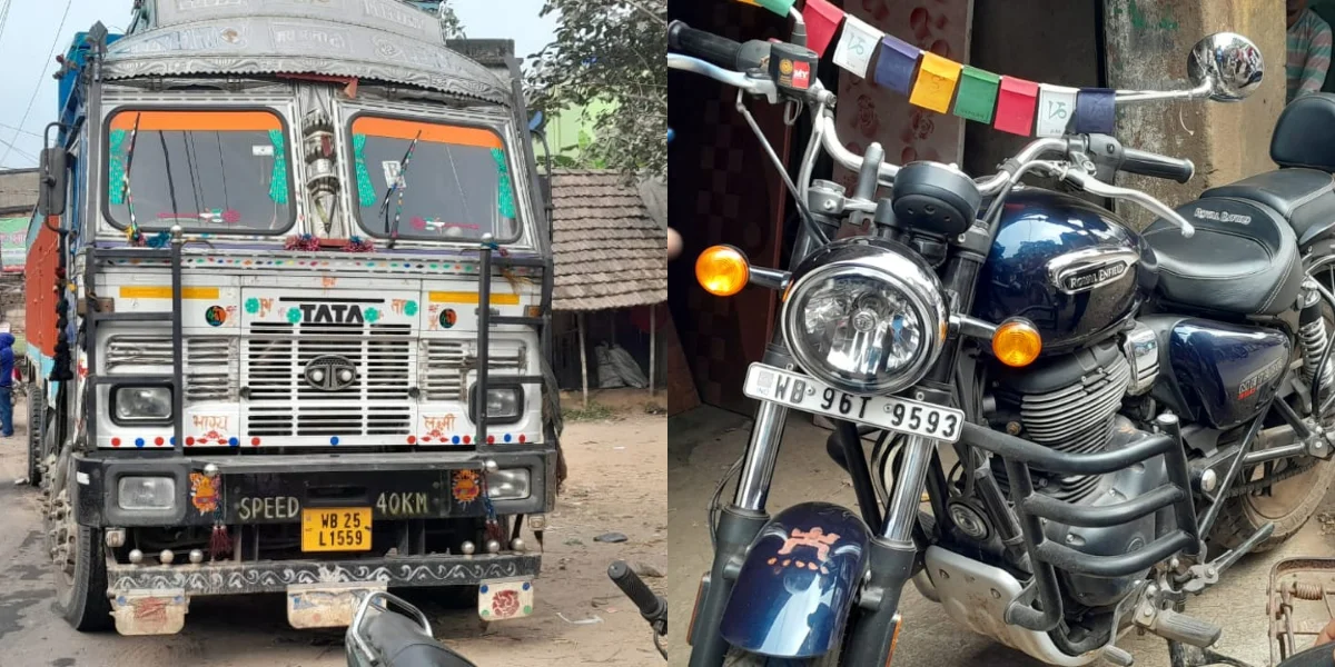 জয়নগরে ট্রাকের সঙ্গে বাইক সংঘর্ষে মৃত মহিলা, আহত ১