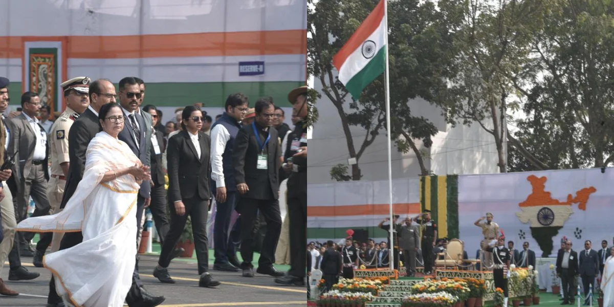 রেড রোডে পতাকা উত্তোলন রাজ্যপালের, পুলিশ মেমোরিয়ালে শ্রদ্ধাজ্ঞাপন মুখ্যমন্ত্রীর