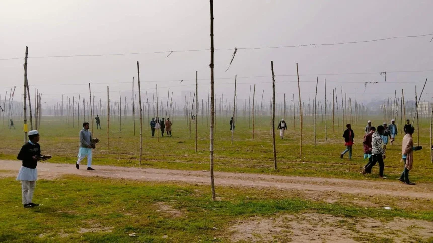 টঙ্গীর তুরাগ নদের তীরে বিশ্ব ইজতেমা শুরু ১৩ জানুয়ারি, প্রস্তুতি প্রায় সম্পন্ন