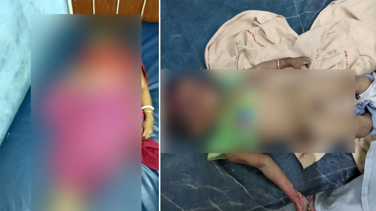 কুল্পিতে দুটি গাড়ির রেসারেসিতে প্রাণ গেল ঠাকুমা ও নাতির