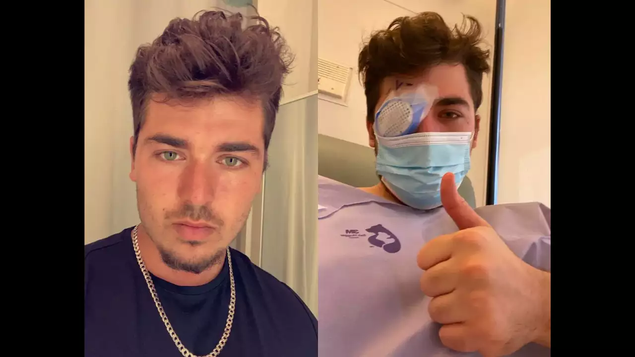 লেন্স পরেই ঘুম, সকালে অন্ধ যুবক!