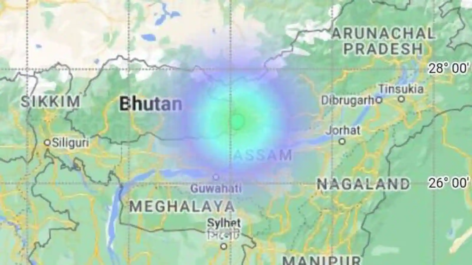 ভূমিকম্পে কেঁপে উঠলো অরুণাচলপ্রদেশ, আতঙ্কিত স্থানীয়রা