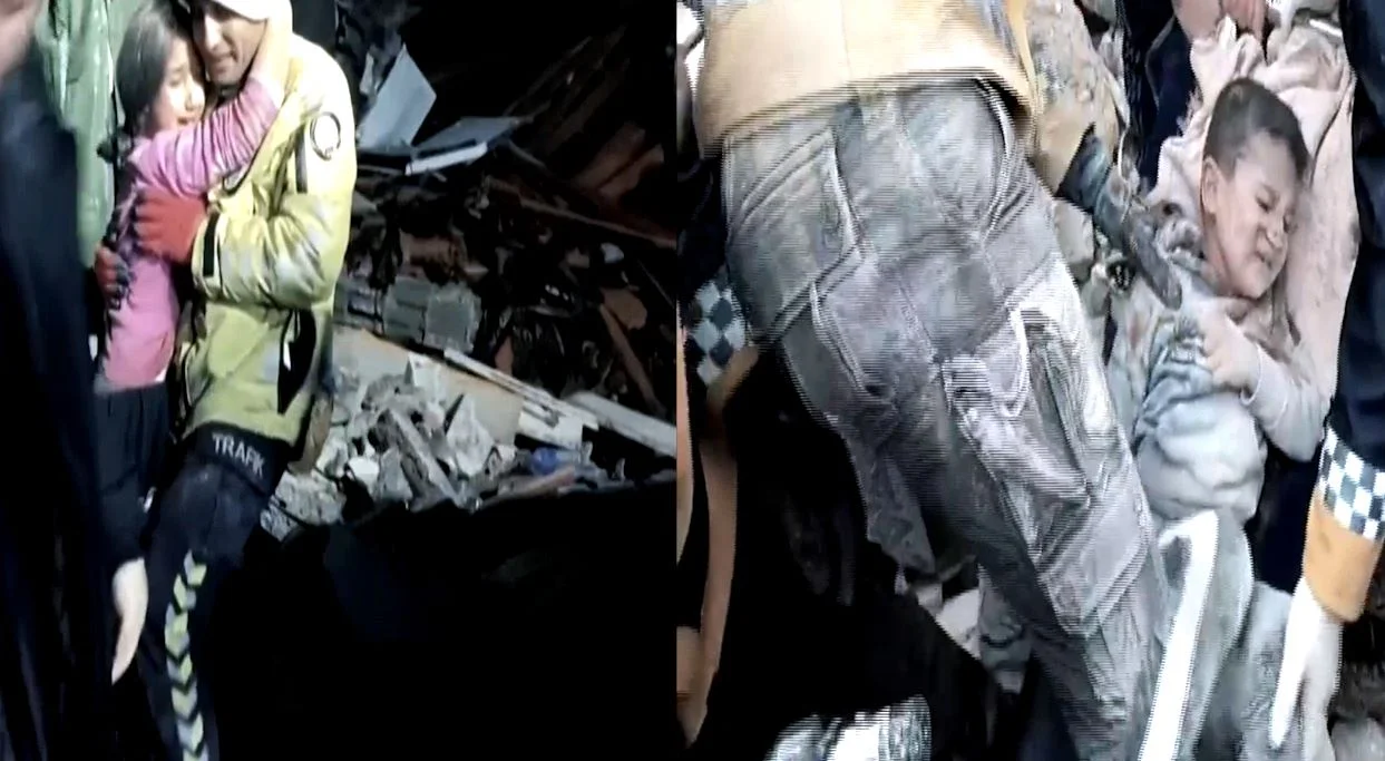 ভয়াল ভূমিকম্প মিলিয়ে দিল তুরস্কের সাবিয়া আর সিরিয়ার ওমরকে