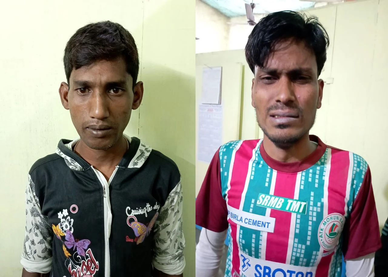 বকুলতলা থানার  তৎপরতায়  চুরির কিনারা ,শ্রীঘরে দুই তস্কর