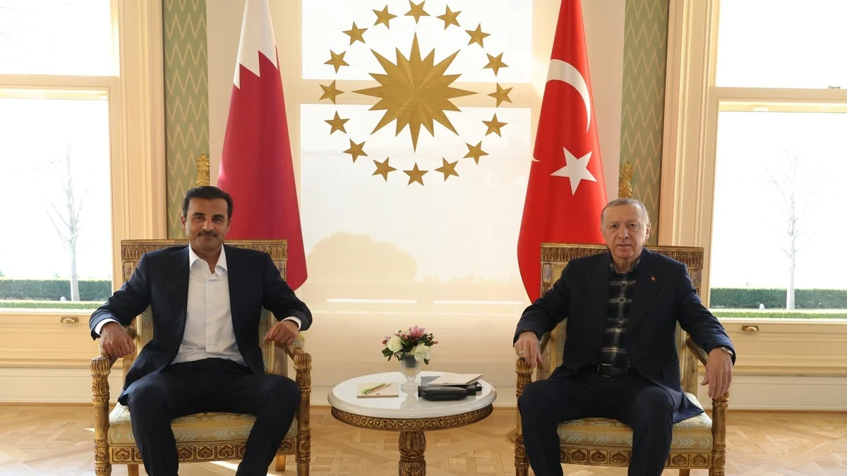 তুরস্কে কাতারের আমির আল থানি