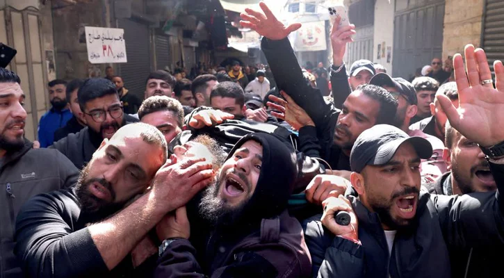 নাবলুসে ইসরাইলের আগ্রাসন, নিহত ২ ফিলিস্থিনি তরুণ