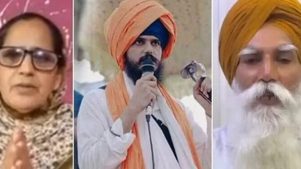 আমার ছেলে বীরের মত আত্ম সমর্পণ করেছে,  গ্রেফতারের পর মন্তব্য  অমৃতপালের বাবা-মায়ের