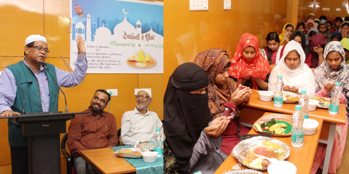 ইফতার আলোচনায় পড়ুয়াদের ভিড়, আলিয়ায় রেনেসাঁর ইফতার