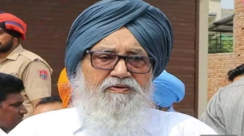 প্রয়াত পঞ্জাবের প্রাক্তন মুখ্যমন্ত্রী প্রকাশ সিং বাদল