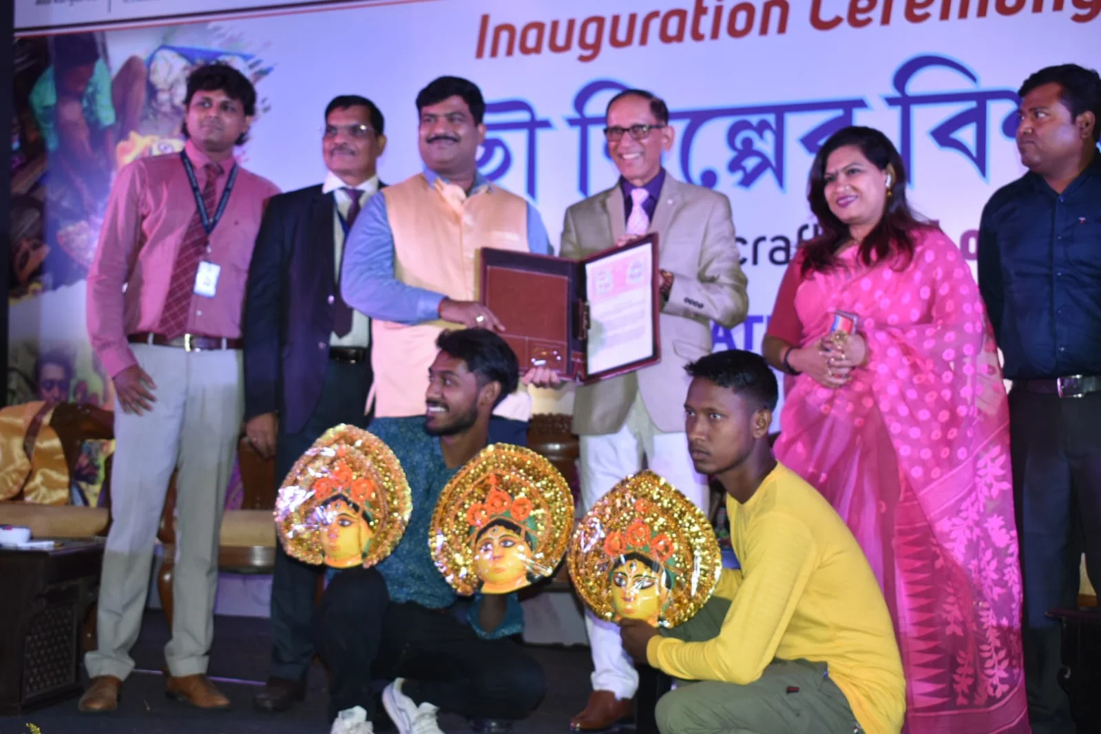 ছৌ মুখোশের বিশ্বায়নের জন্য চুক্তি স্বাক্ষর