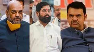 অমিত শাহ, একনাথ শিণ্ডে  ও দেবেন্দ্র ফড়নবিস  তিন ঘণ্টা রোদের মধ্যে বসলে ১০ লক্ষ টাকা দেব মন্তব্য ইমতিয়াজ জলিলের