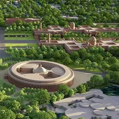 ময়ূর-পদ্মের নকশা!  নতুন সংসদ ভবনে  থাকছে এই চমকে দেওয়া বৈশিষ্টগুলি