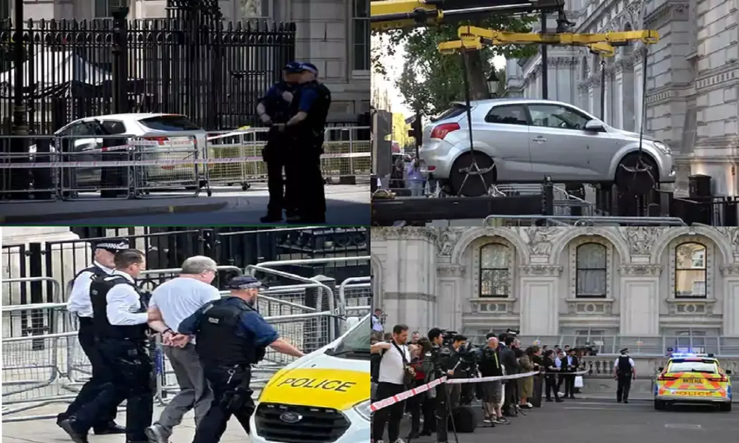 ঋষির বাসভবনে ধাক্কা মারল গাড়ি