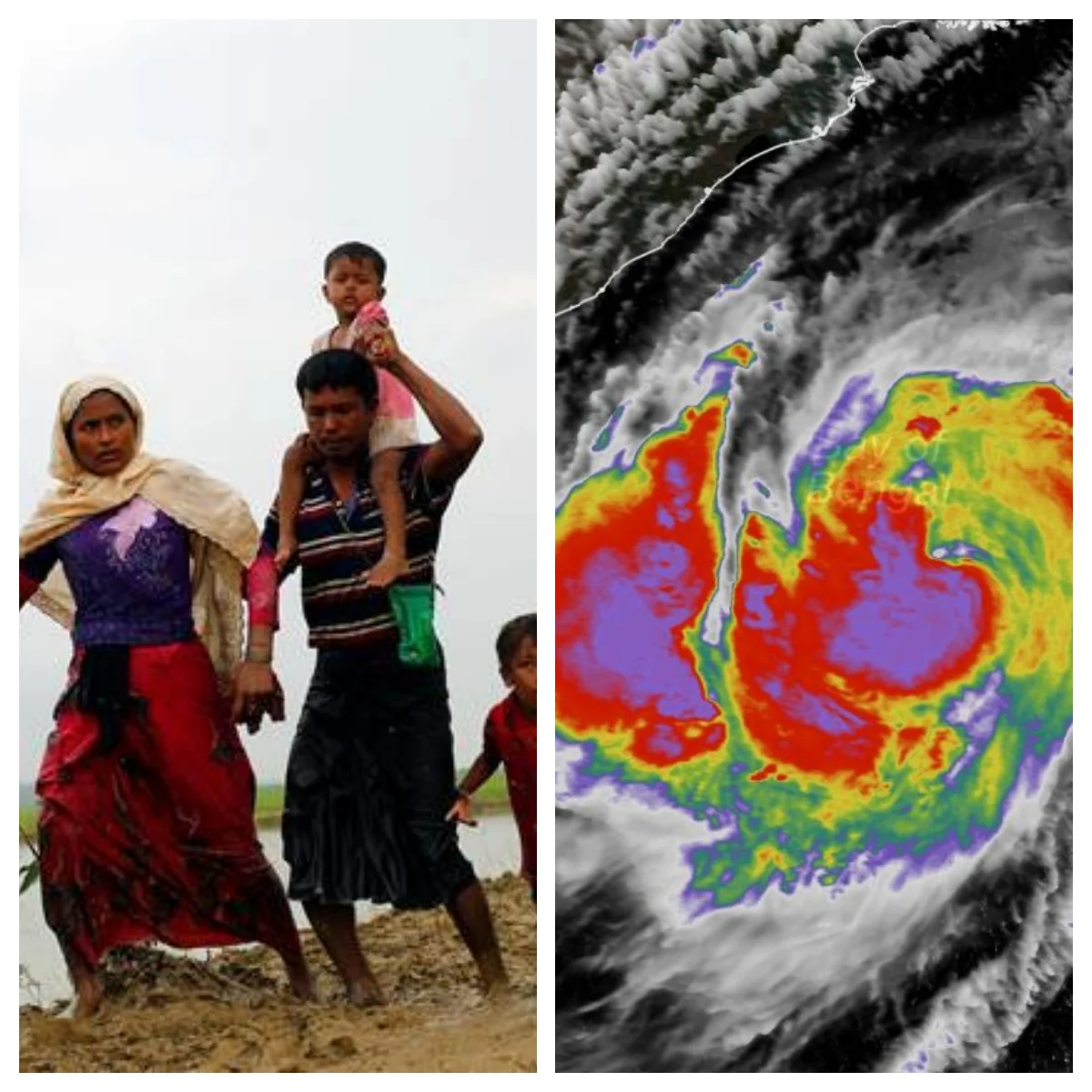 ঘূর্ণিঝড় মোচা:  বাংলাদেশে ঝুঁকিতে ৩৩ রোহিঙ্গা ক্যাম্প