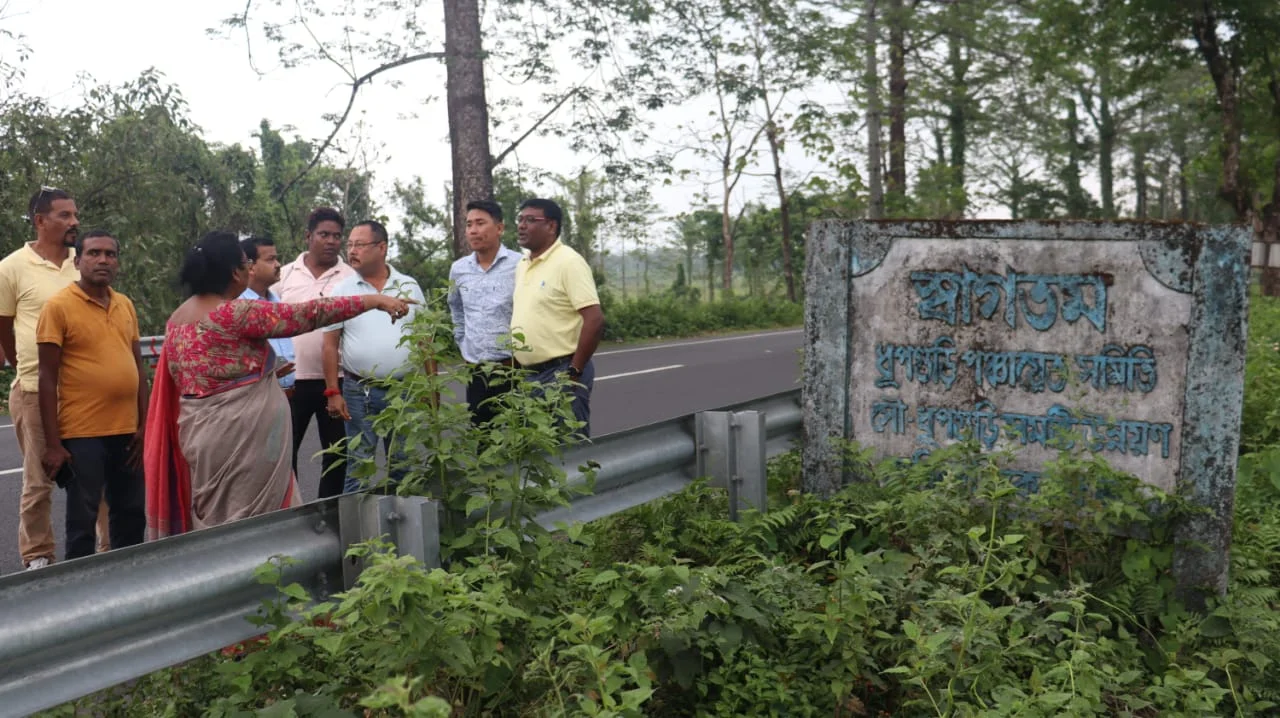 ডায়না নদী কার? সীমানা নিয়ে বিবাদ দুই ব্লকের প্রশাসনিক কর্তাদের 