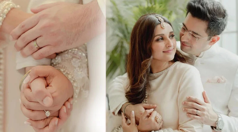 বাগদান সারলেন আপ নেতা রাঘব চাড্ডা ও অভিনেত্রী পরিণীতি চোপড়া