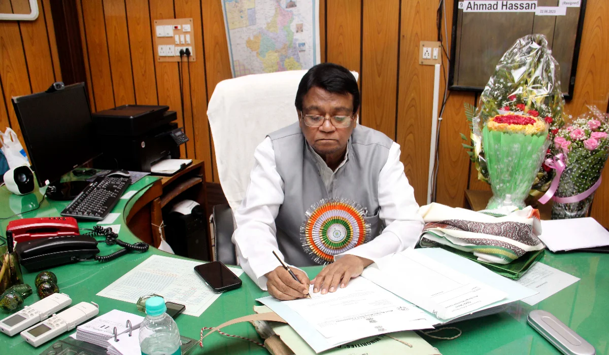 রাজ্য সংখ্যালঘু কমিশনের দায়িত্ব গ্রহণ করলেন ইমরান