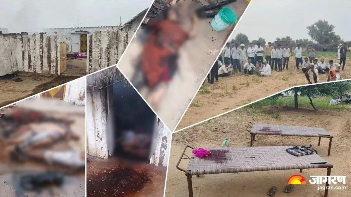  ৬ মাসের শিশু সহ একই পরিবারের চার জনকে গলা কেটে হত্যা, আগুন বাড়িতে