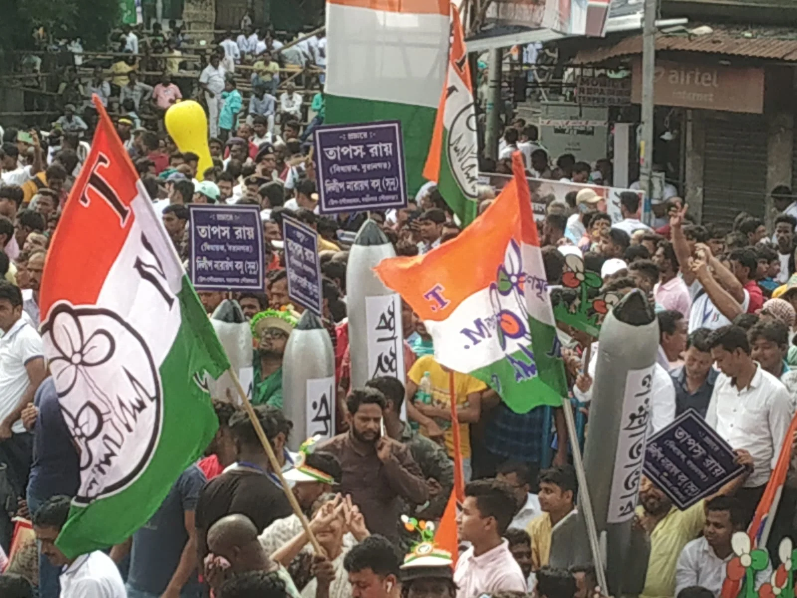 ২১ জুলাই আবেগে ভাসছে তিলোত্তমা, জন সমুদ্র কলকাতার রাজপথ