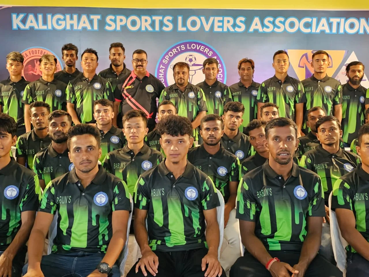 কালীঘাট স্পোর্টস‌‌‌ লাভার্স অ্যাসোসিয়েশনের জার্সি উন্মোচন