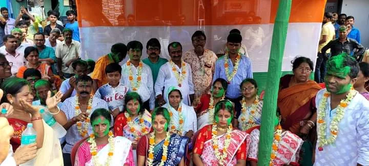 পতিরাম গ্রাম পঞ্চায়েত তৃণমূলের দখলে 