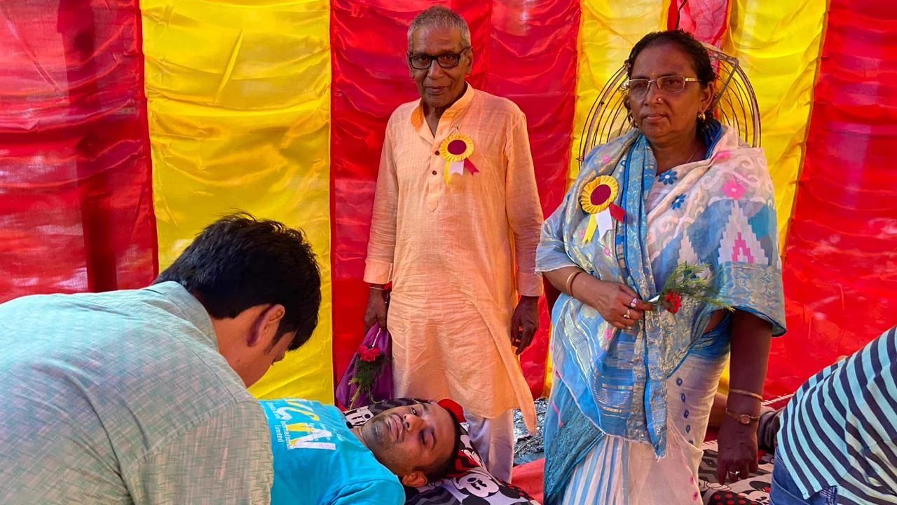 ডিওয়াইএফআই এর উদ্যোগে উত্তর লক্ষ্মীপুরে রক্তদান শিবির