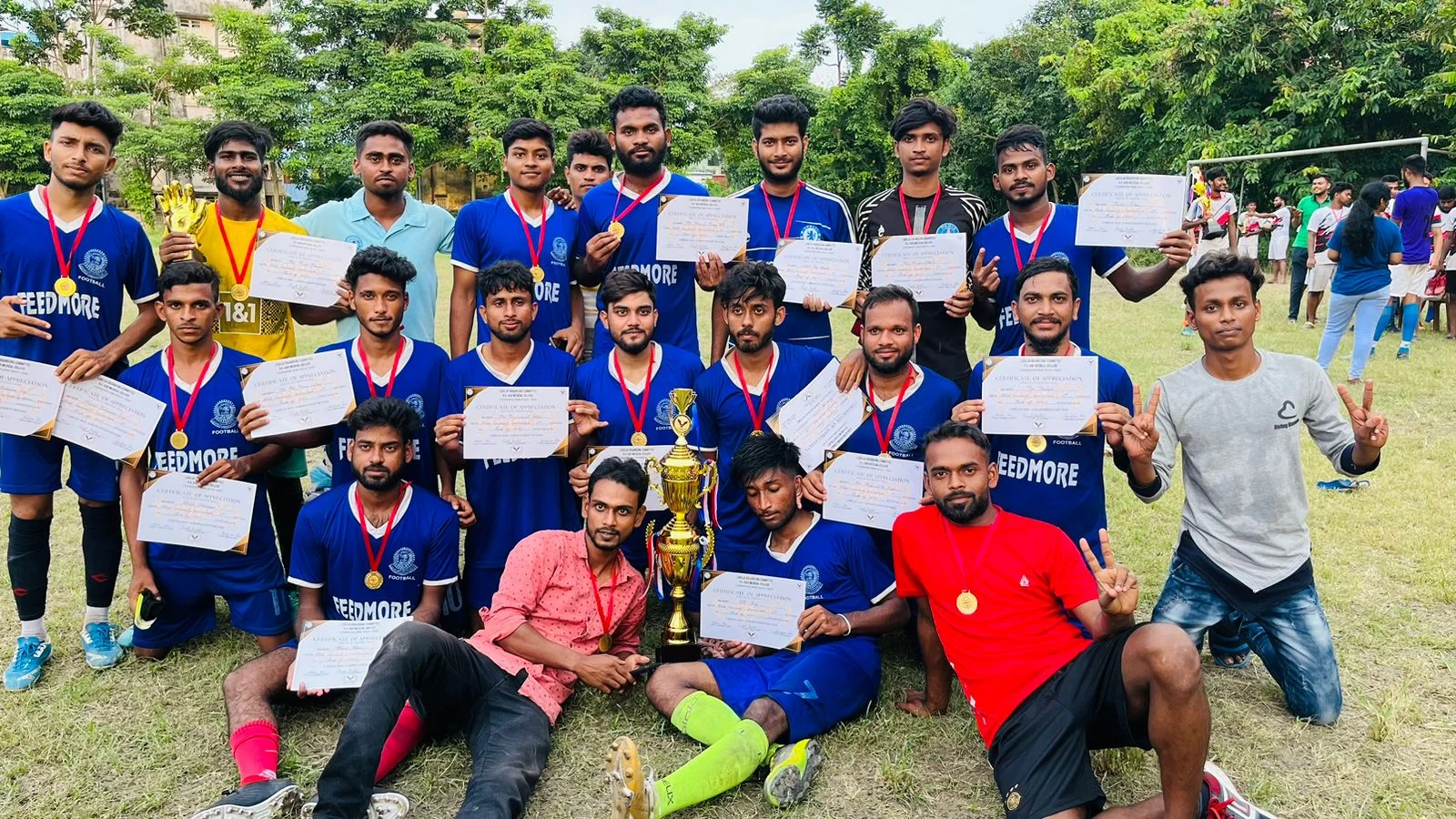 আর জি কর মেডিক্যাল কলেজ পরিচালিত ফুটবল টুর্নামেন্টে চ্যাম্পিয়ন  আলিয়া বিশ্ববিদ্যালয়