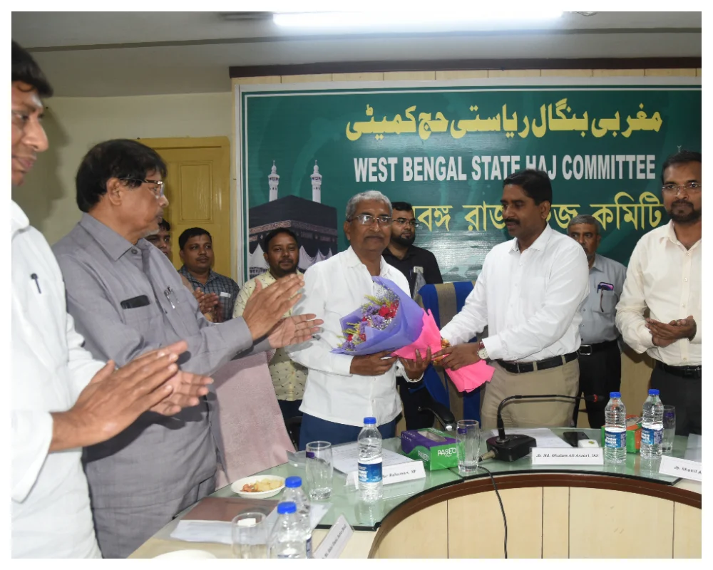 রাজ্য হজ কমিটির চেয়ারম্যান হিসেবে দায়িত্ব নিলেন খলিলুর রহমান