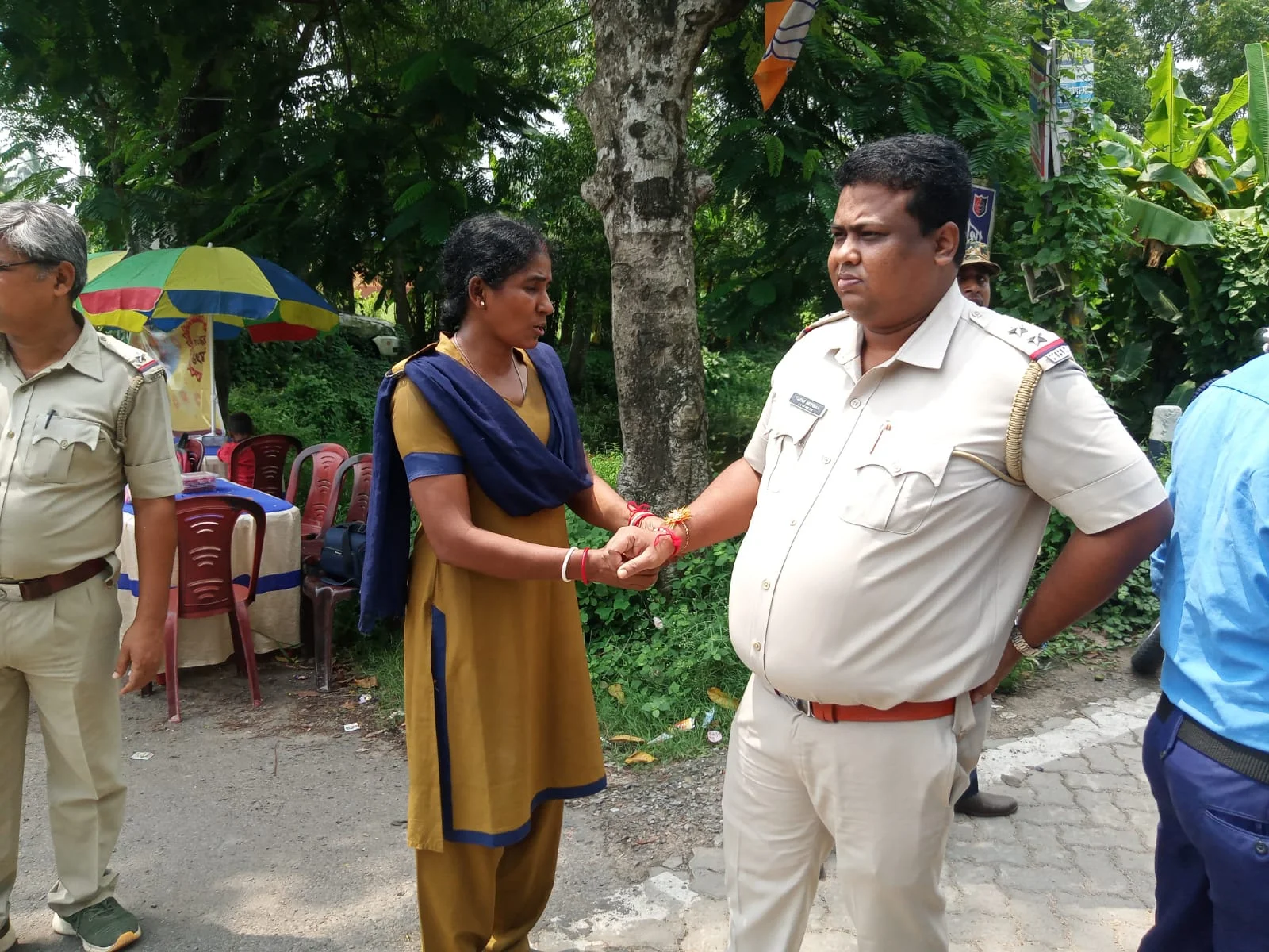 জয়নগরে বিভিন্ন অনুষ্ঠানের মধ্যে দিয়ে পালিত রাখী বন্ধন উৎসব