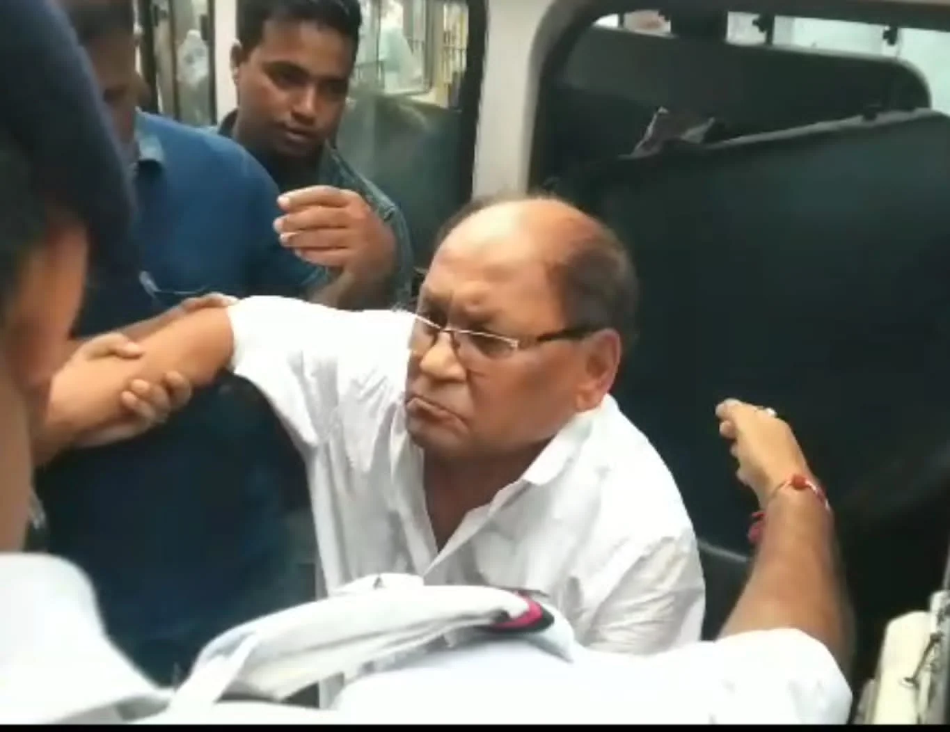 মঙ্গলাহাট অগ্নিকাণ্ড: সিআইডি'র হাতে গ্রেফতার 'প্রমোটার' শান্তি রঞ্জন দে