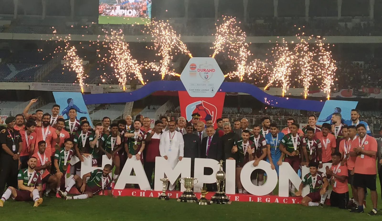 ২৩ বছর পর ডুরান্ড চ্যাম্পিয়ন মোহনবাগান