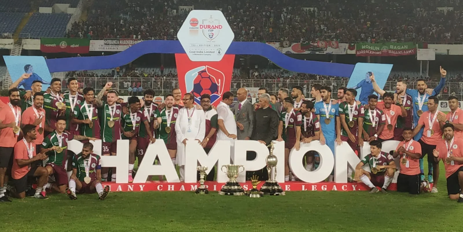 ২৩ বছর পর ডুরান্ড চ্যাম্পিয়ন মোহনবাগান