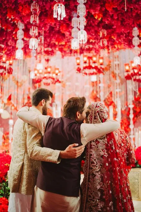 বিবাহ বন্ধনে আবদ্ধ শাহিদ আফ্রিদি কন্যা আনশা ও পাক স্পিডস্টার শাহীন শাহ আফ্রিদি
