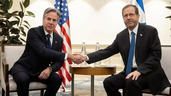 'ফলদায়ক হয়েছে যুদ্ধবিরতি', ইসরাইলি প্রেসিডেন্টের সঙ্গে বৈঠক ব্লিঙ্কেনের