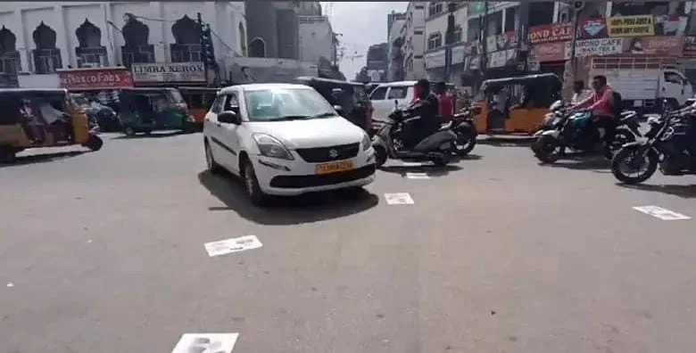 হায়দরাবাদের নামপালির রাস্তায় ইসরাইলি বিরোধী পোস্টার, ভাইরাল সোশ্যাল মিডিয়ায়