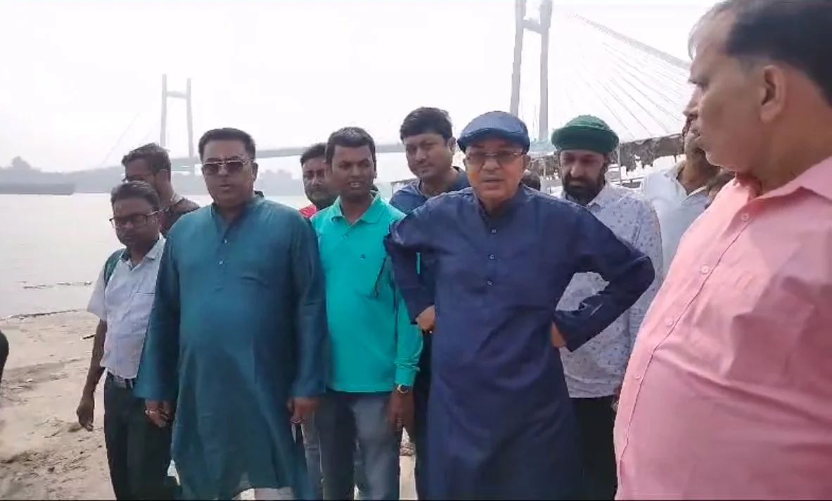 হাওড়ার বিভিন্ন গঙ্গার ঘাট পরিদর্শন মন্ত্রীর, ছট পুজোয় তিনটি ঘাট থেকে ভার্চুয়াল উদ্বোধন করবেন মুখ্যমন্ত্রী